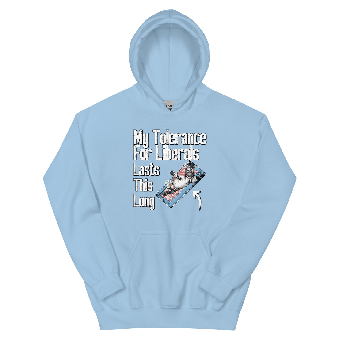 My Tolerance For Liberals Men's classic teeUnisex Hoodie