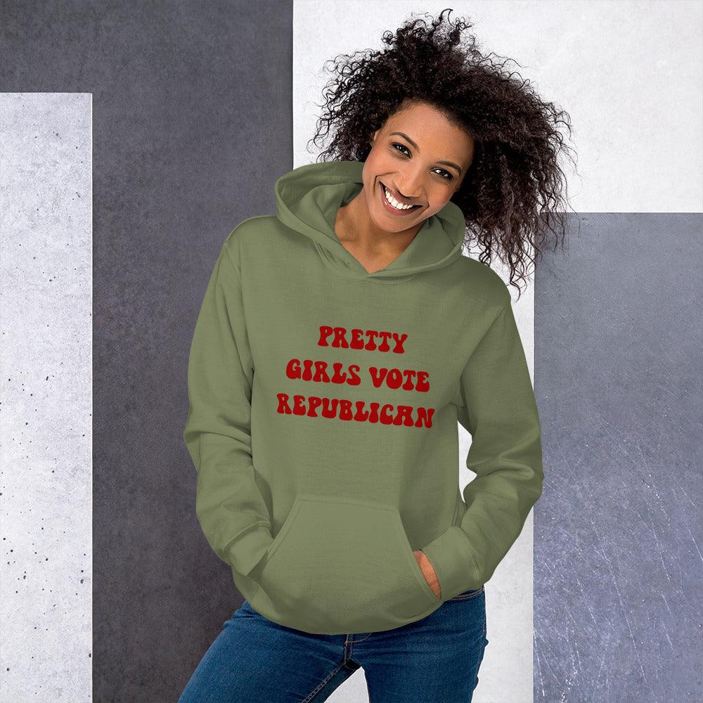 Pretty Girls Vote Republican Unisex Hoodie