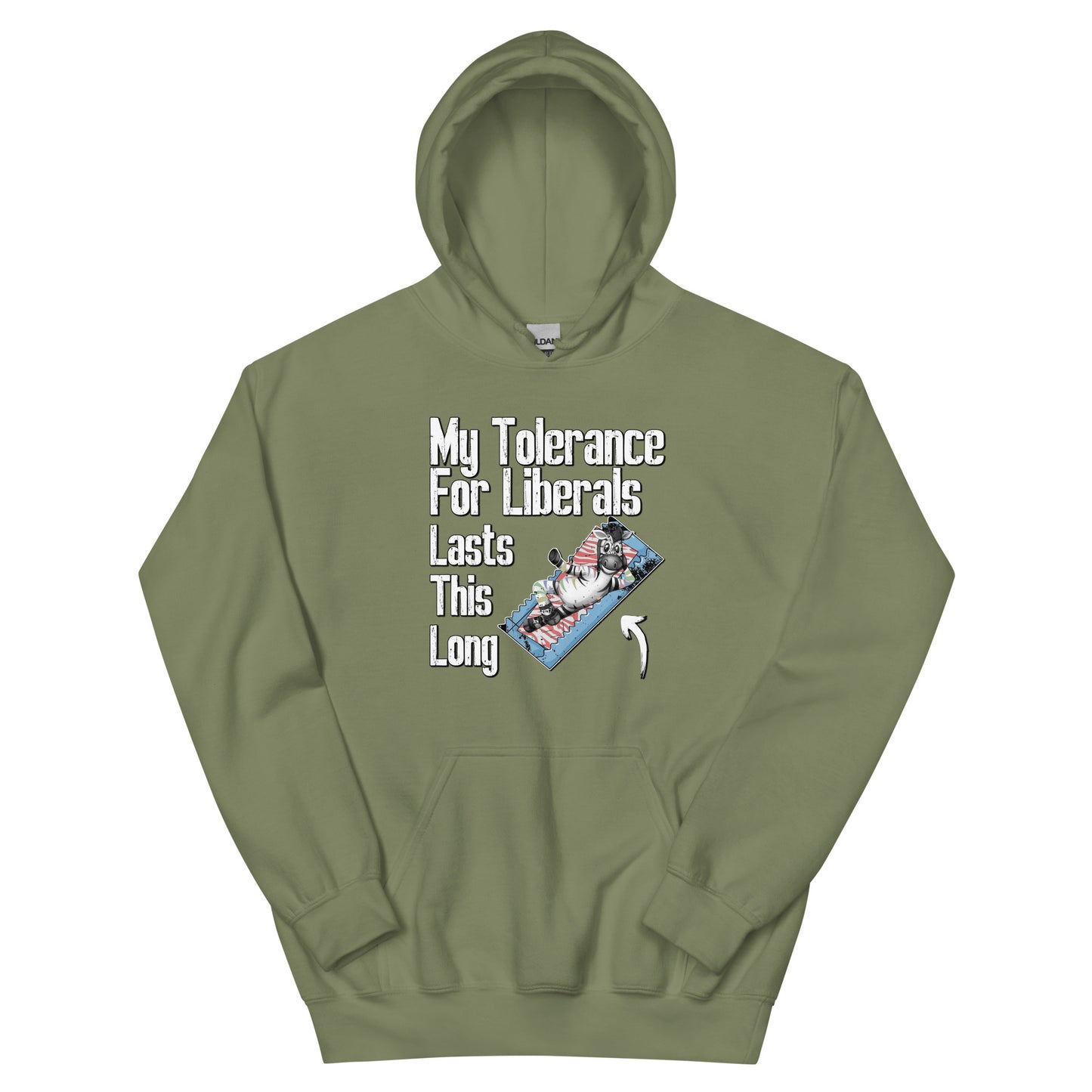 My Tolerance For Liberals Men's classic teeUnisex Hoodie