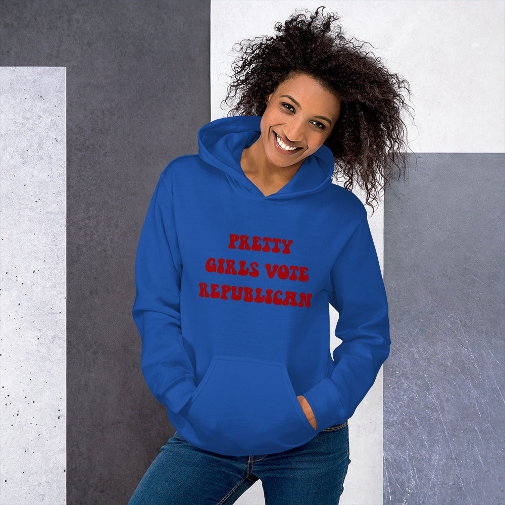 Pretty Girls Vote Republican Unisex Hoodie