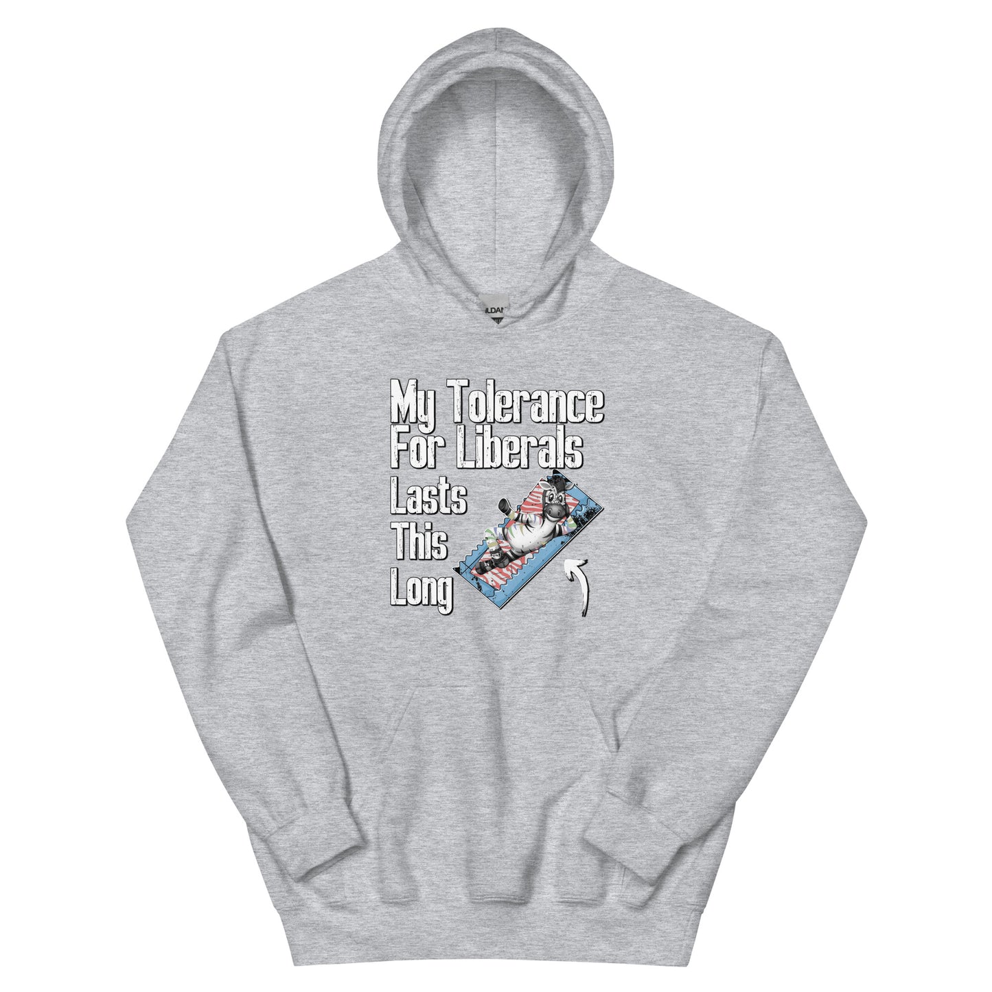 My Tolerance For Liberals Men's classic teeUnisex Hoodie