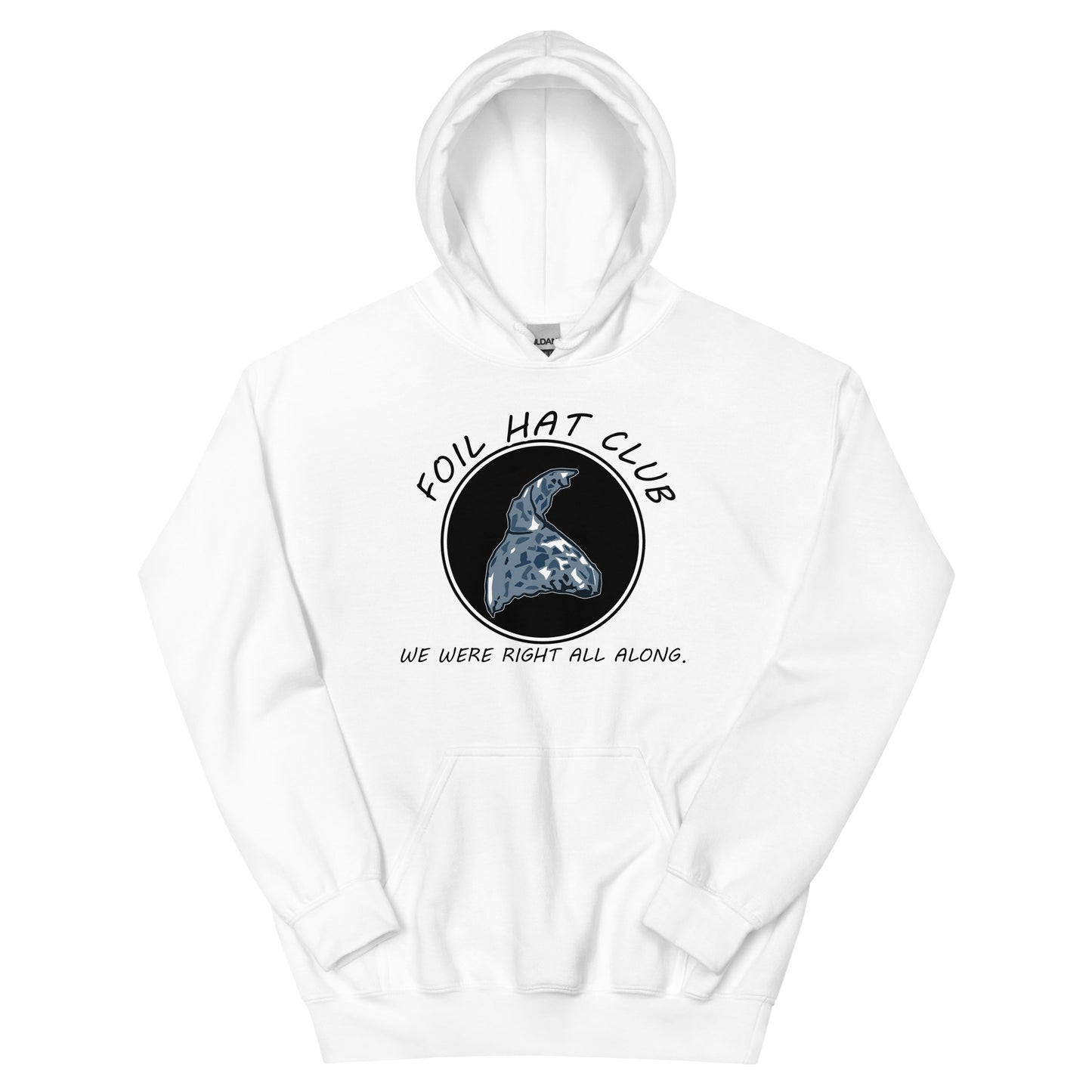 Foil Hat Club Unisex Hoodie