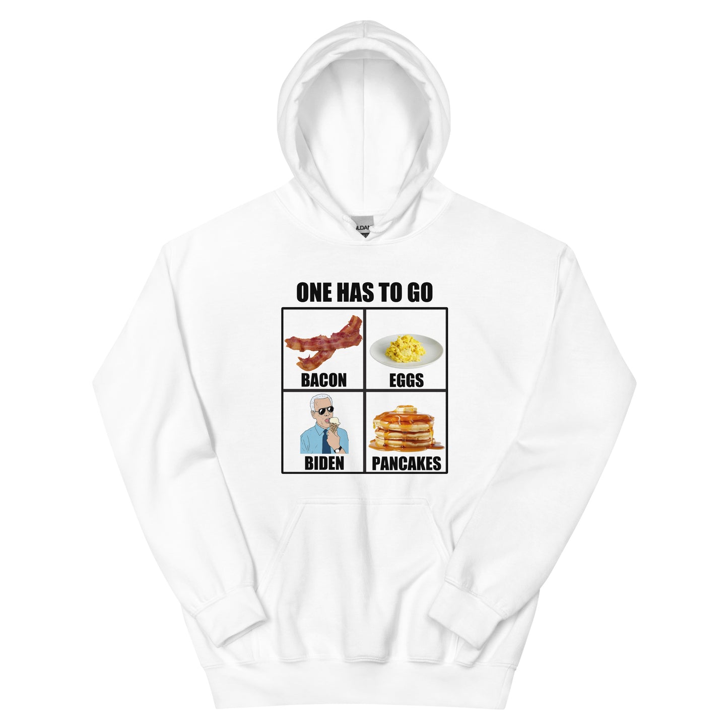 One has to go! Unisex Hoodie