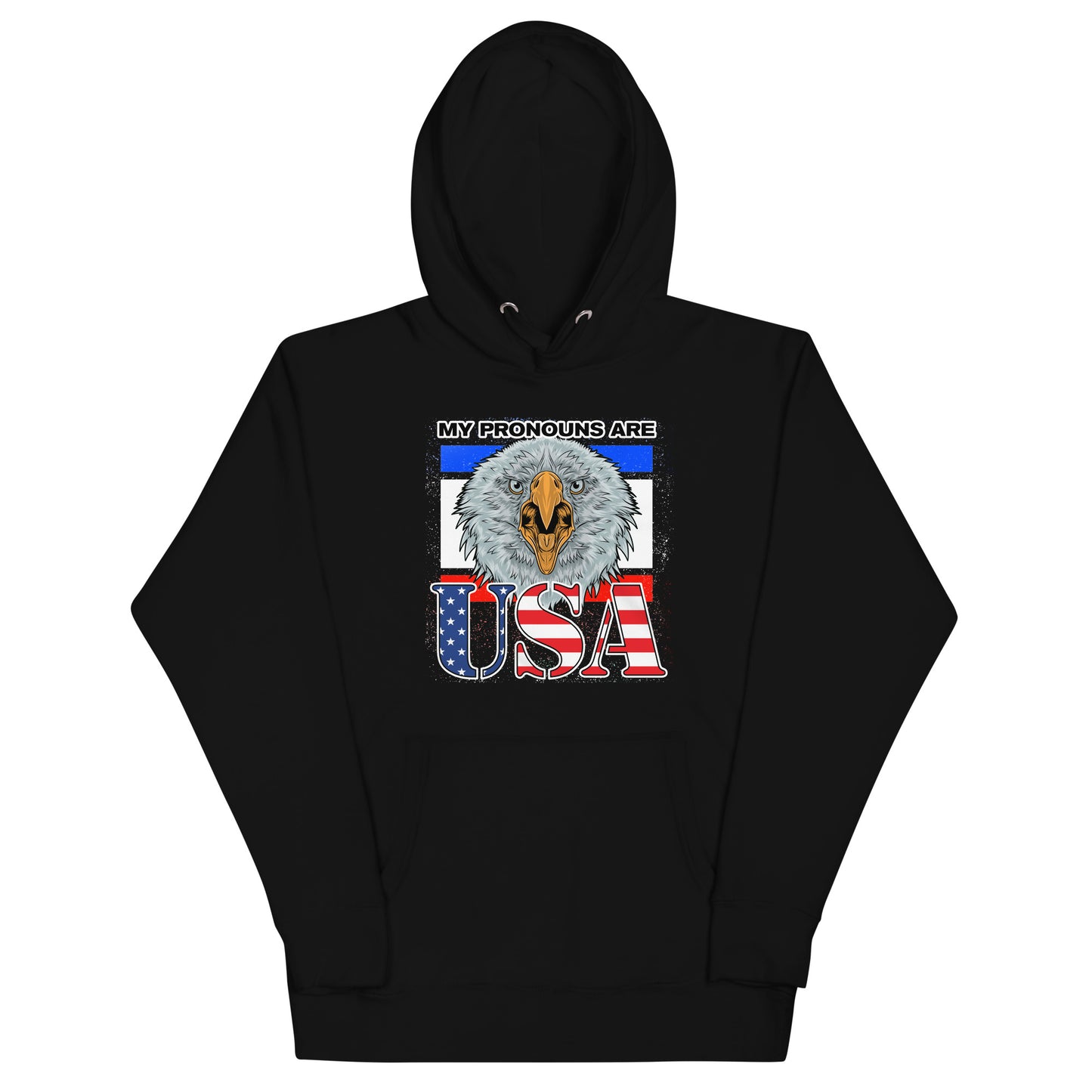 My Pronouns Are U.S.A. Unisex Hoodie