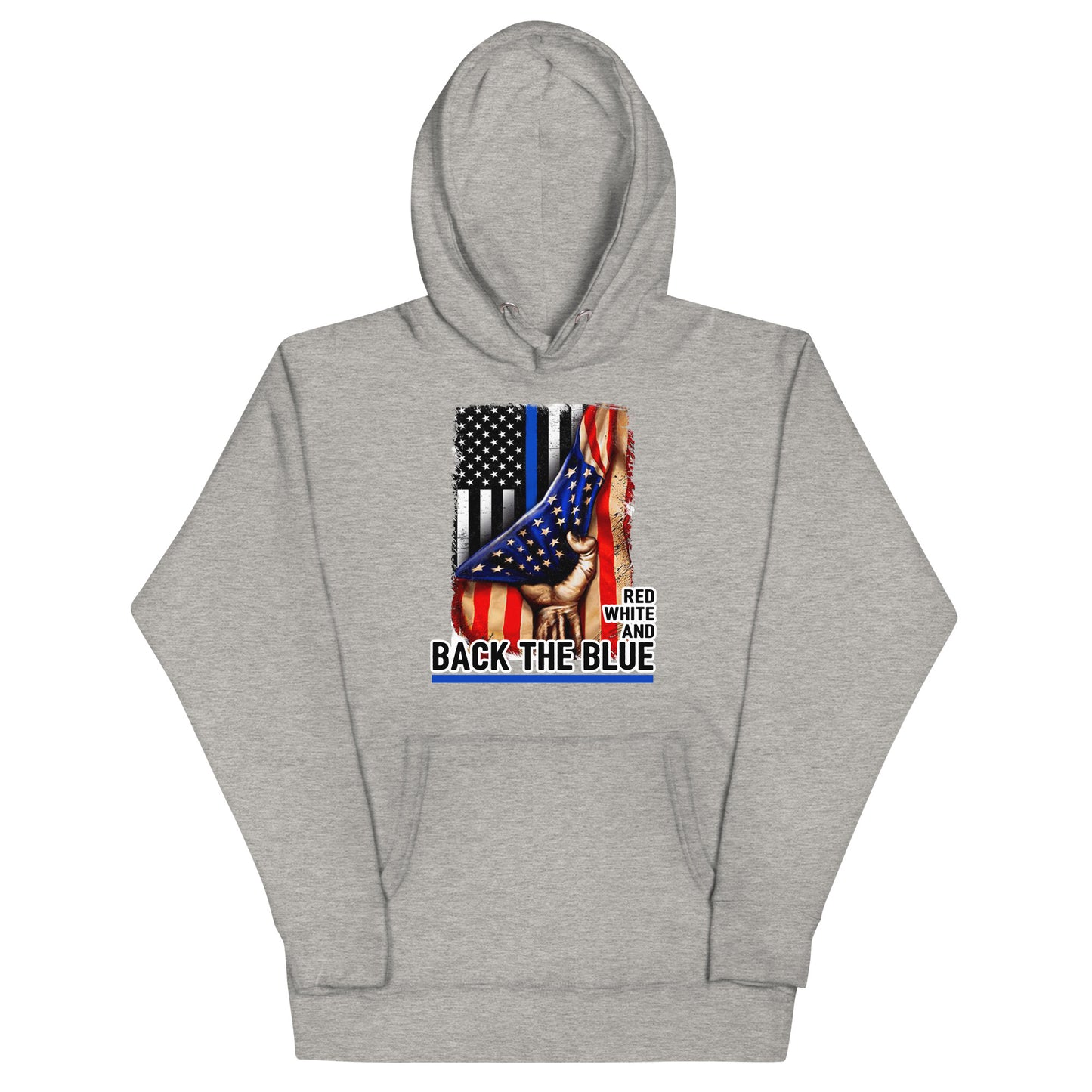 Red White and Back The Blue Unisex Hoodie