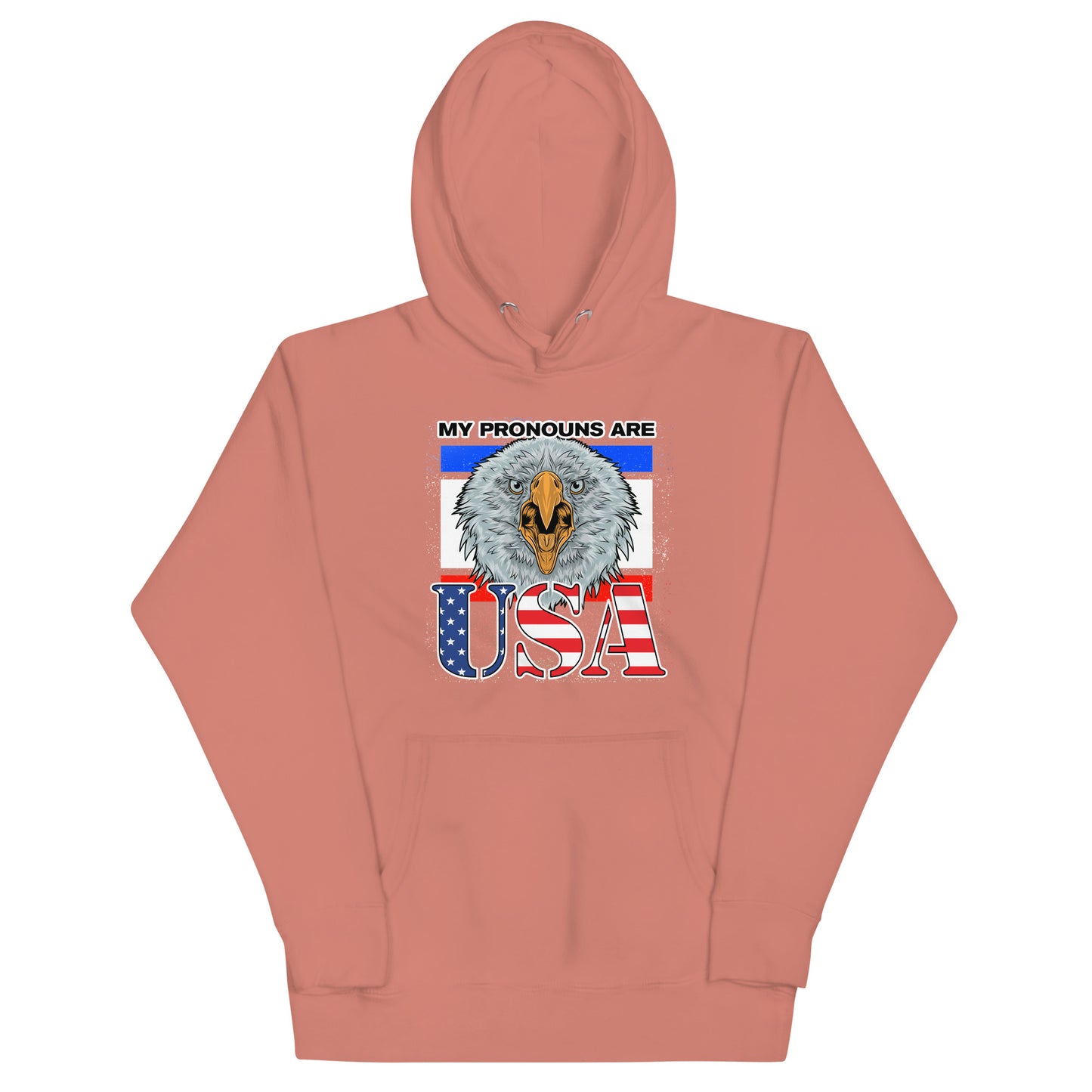 My Pronouns Are U.S.A. Unisex Hoodie