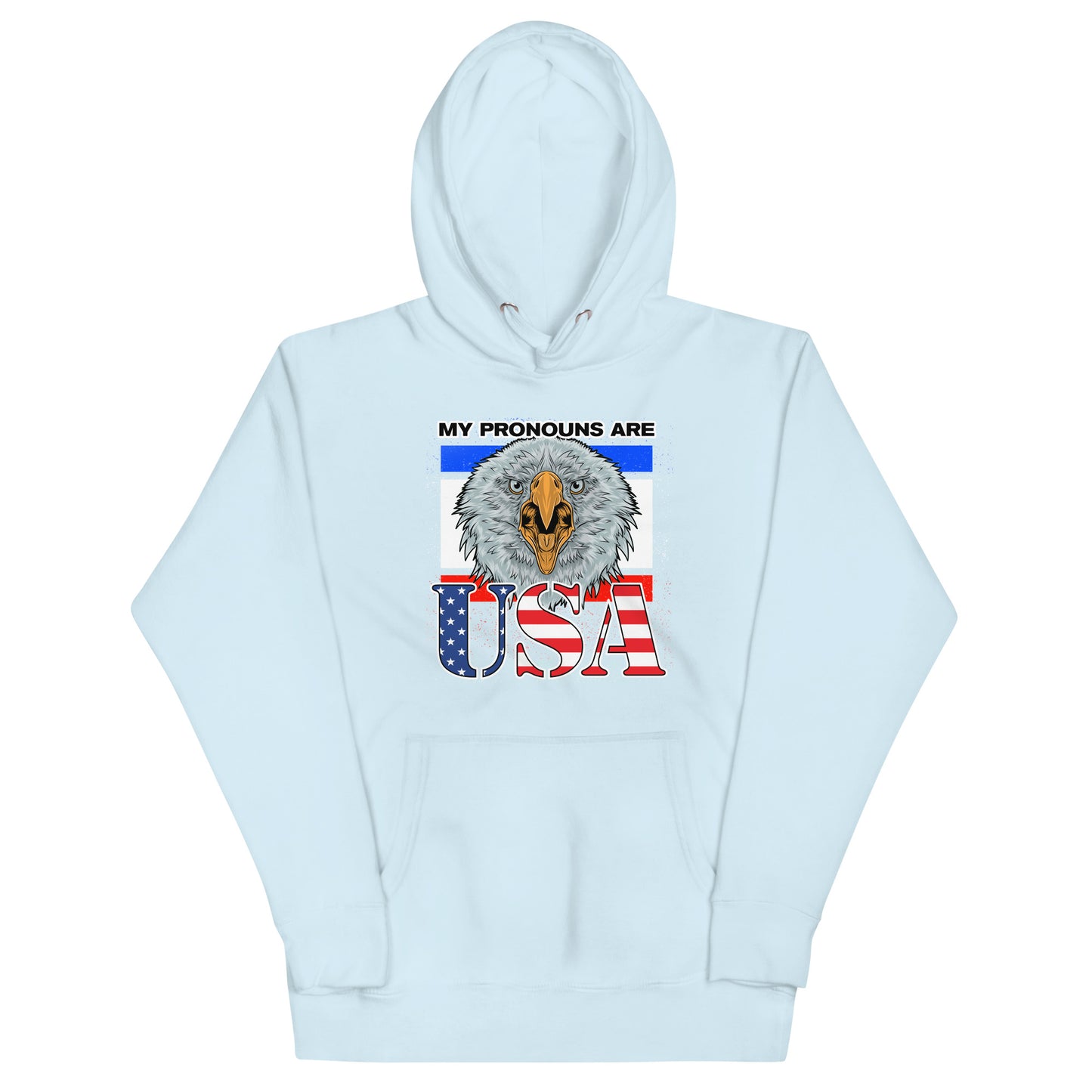 My Pronouns Are U.S.A. Unisex Hoodie