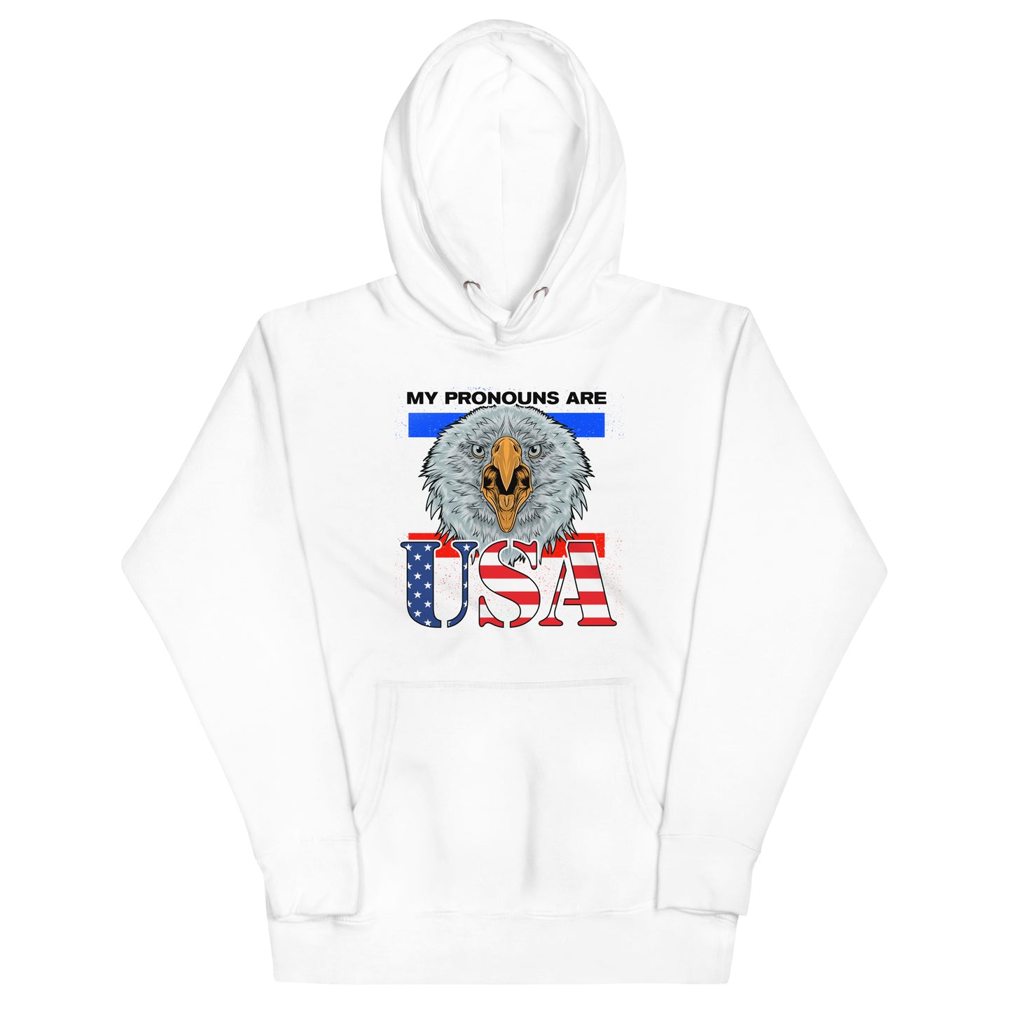 My Pronouns Are U.S.A. Unisex Hoodie