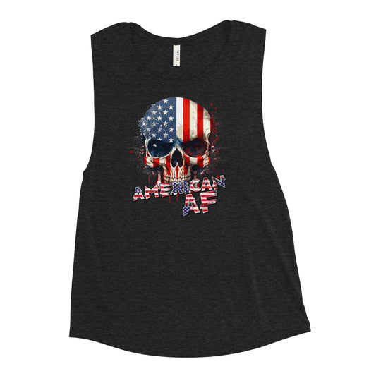 American AF Ladies’ Muscle Tank