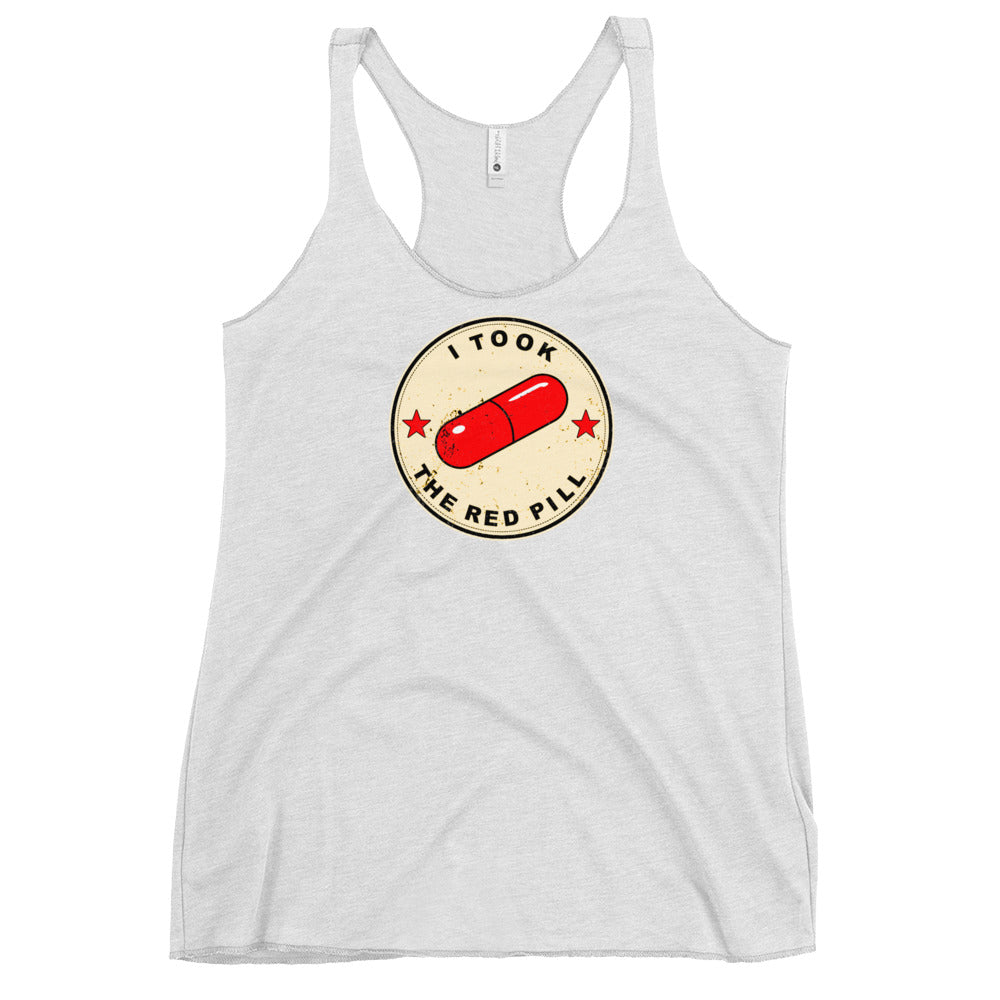 I Took The Red Pill Women's Racerback Tank