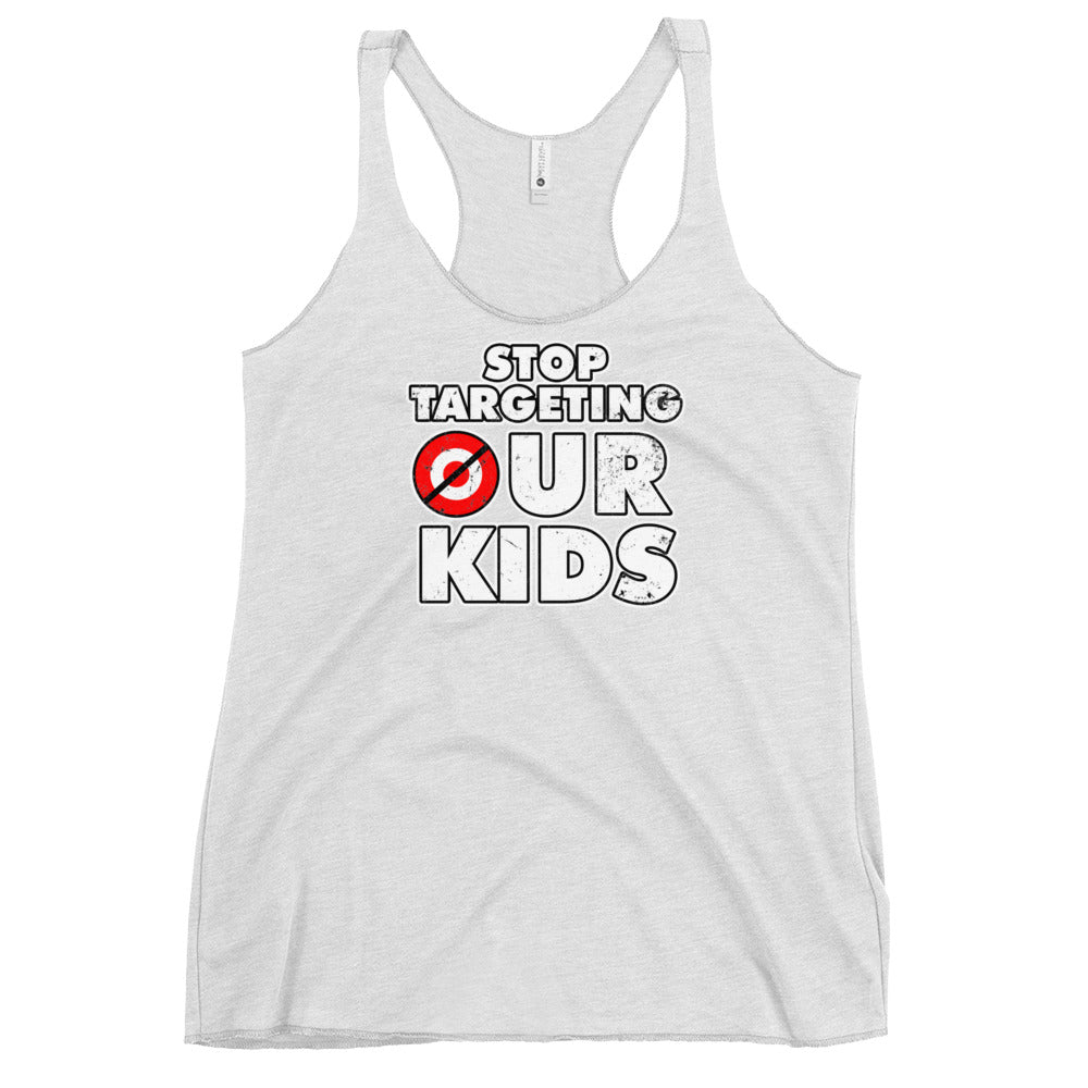 Stop Targeting Women's Racerback Tank