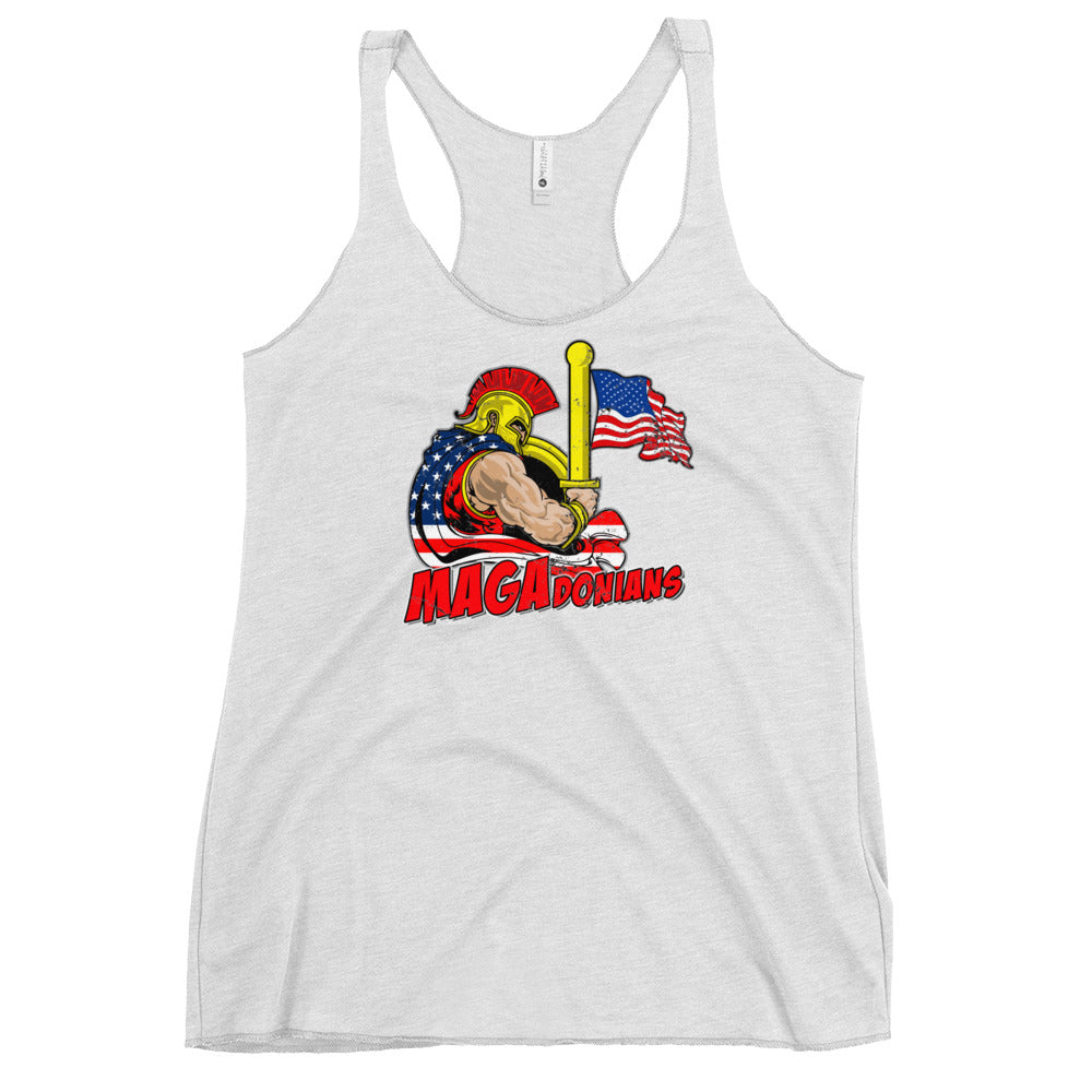 MAGAdonians Women's Racerback Tank