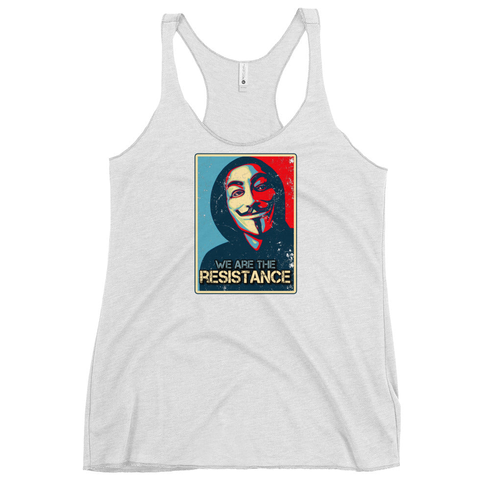 We Are The Resistance Women's Racerback Tank