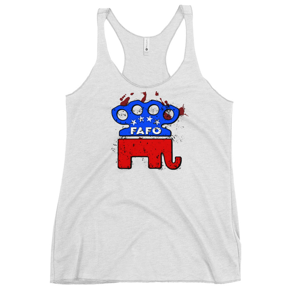 FAFO Women's Racerback Tank