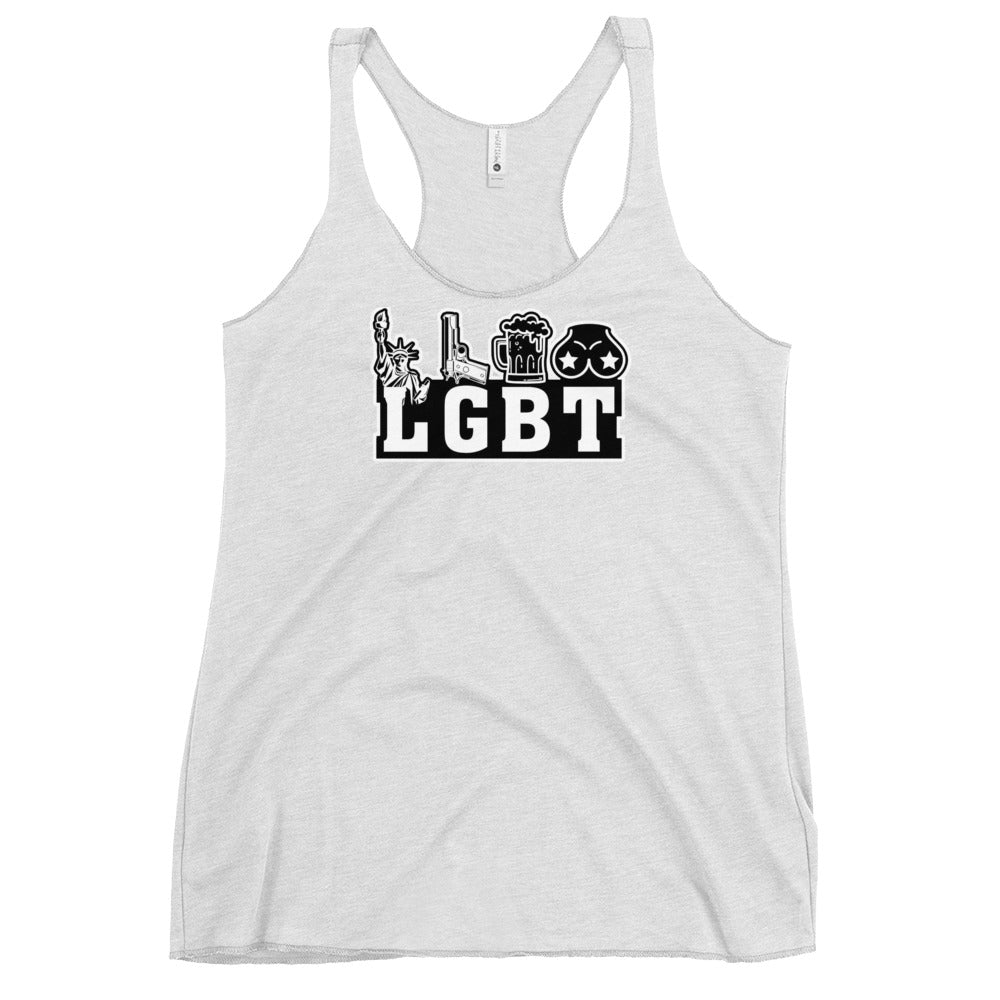 LGBT Women's Racerback Tank