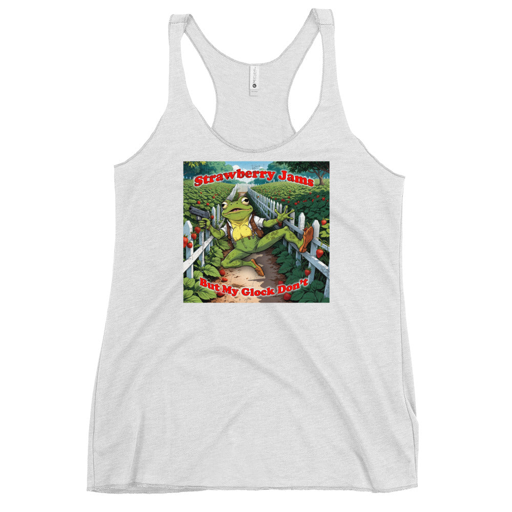 Strawberry Jams Women's Racerback Tank