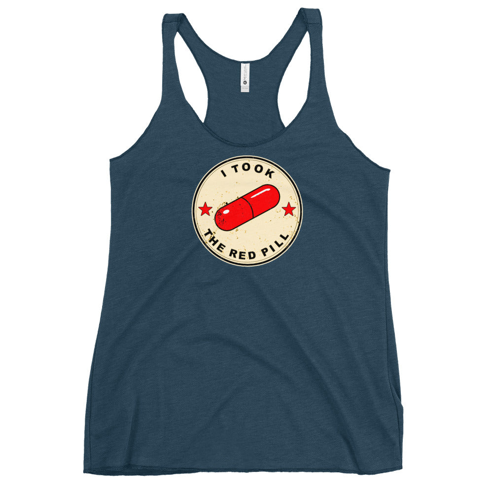 I Took The Red Pill Women's Racerback Tank