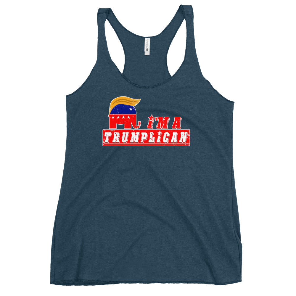 TRUMPLICAN Women's Racerback Tank