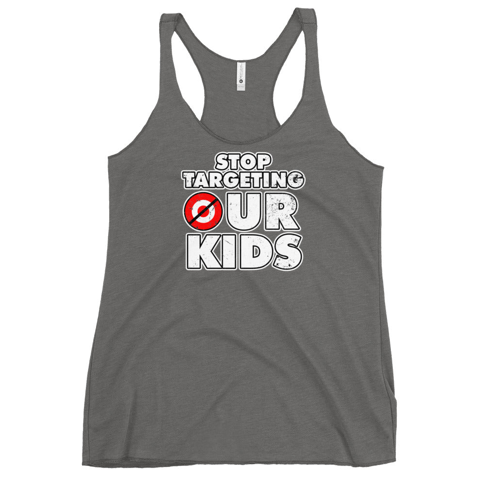 Stop Targeting Women's Racerback Tank