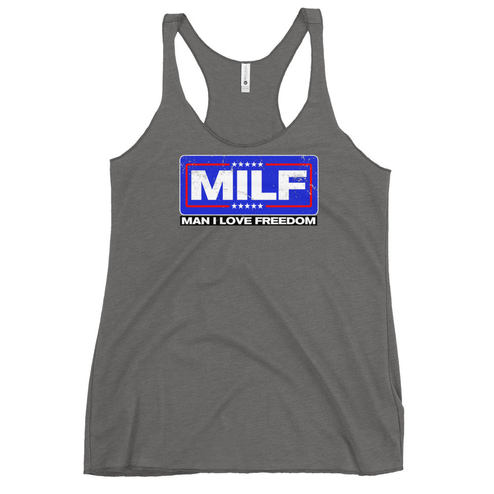 MILF Women's Racerback Tank