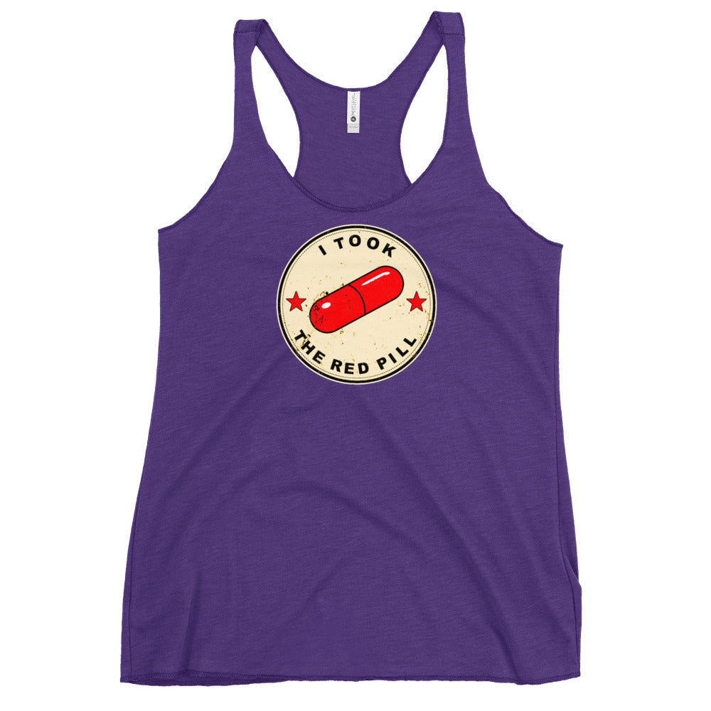 I Took The Red Pill Women's Racerback Tank