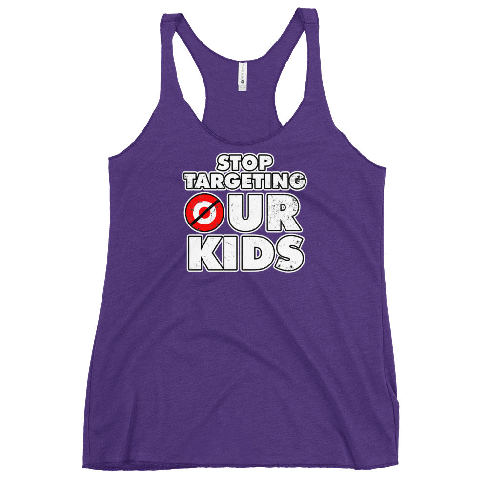 Stop Targeting Women's Racerback Tank