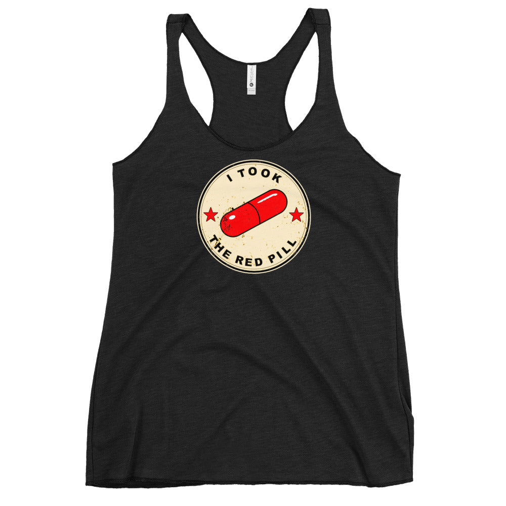 I Took The Red Pill Women's Racerback Tank