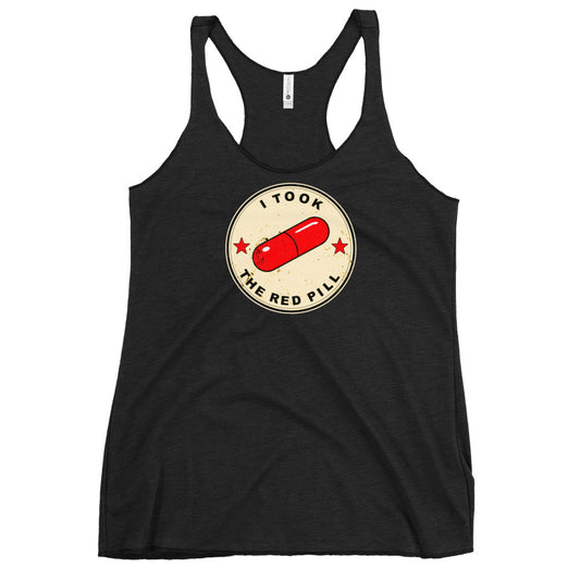 I Took The Red Pill Women's Racerback Tank