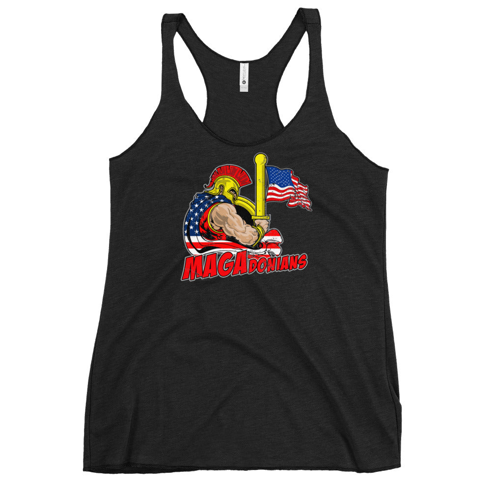 MAGAdonians Women's Racerback Tank