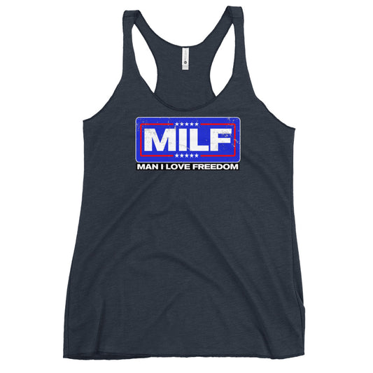 MILF Women's Racerback Tank