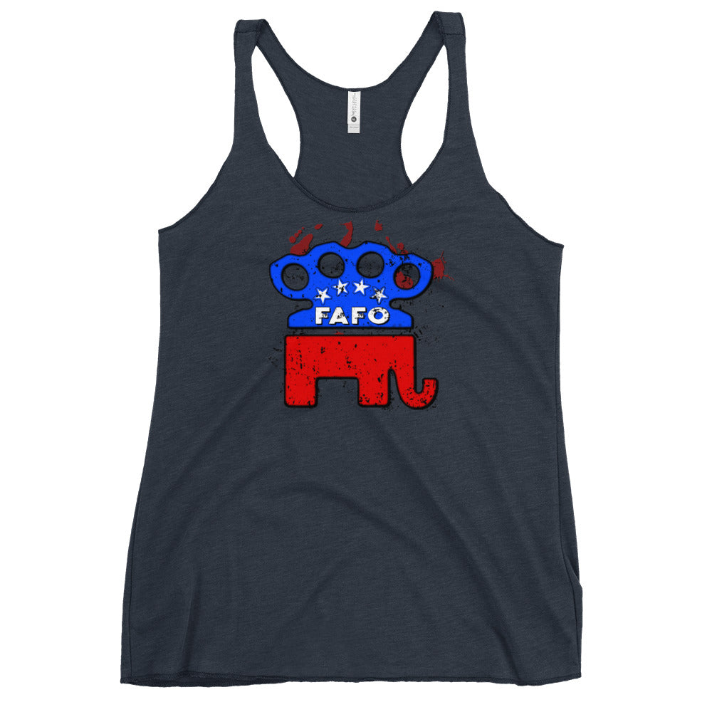 FAFO Women's Racerback Tank