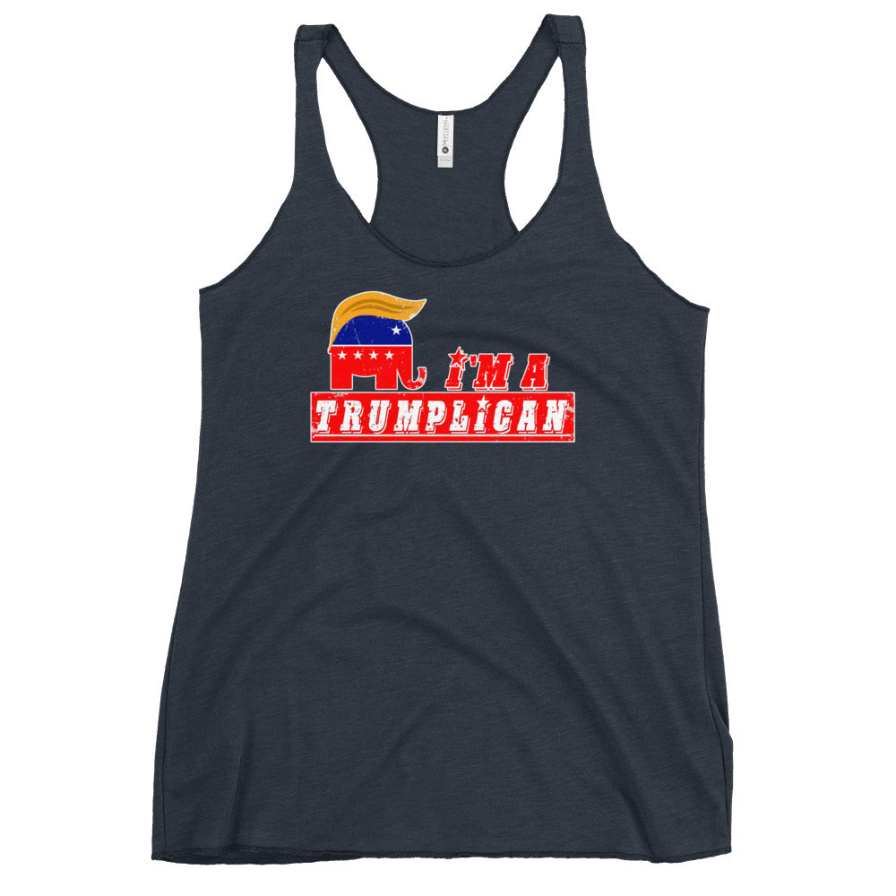 TRUMPLICAN Women's Racerback Tank