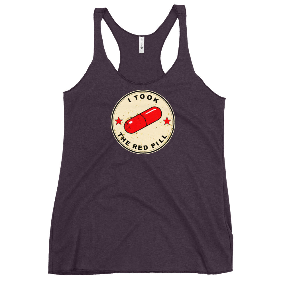 I Took The Red Pill Women's Racerback Tank