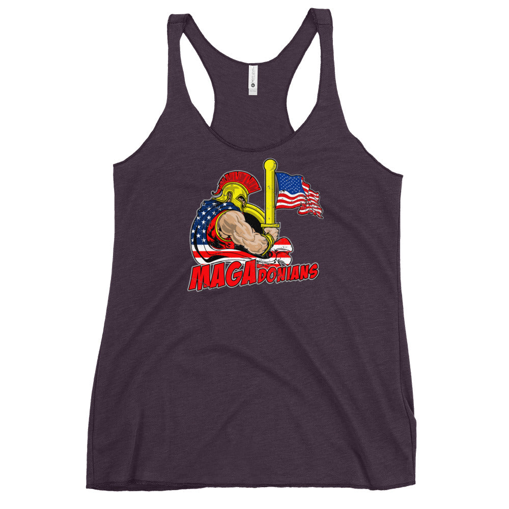 MAGAdonians Women's Racerback Tank