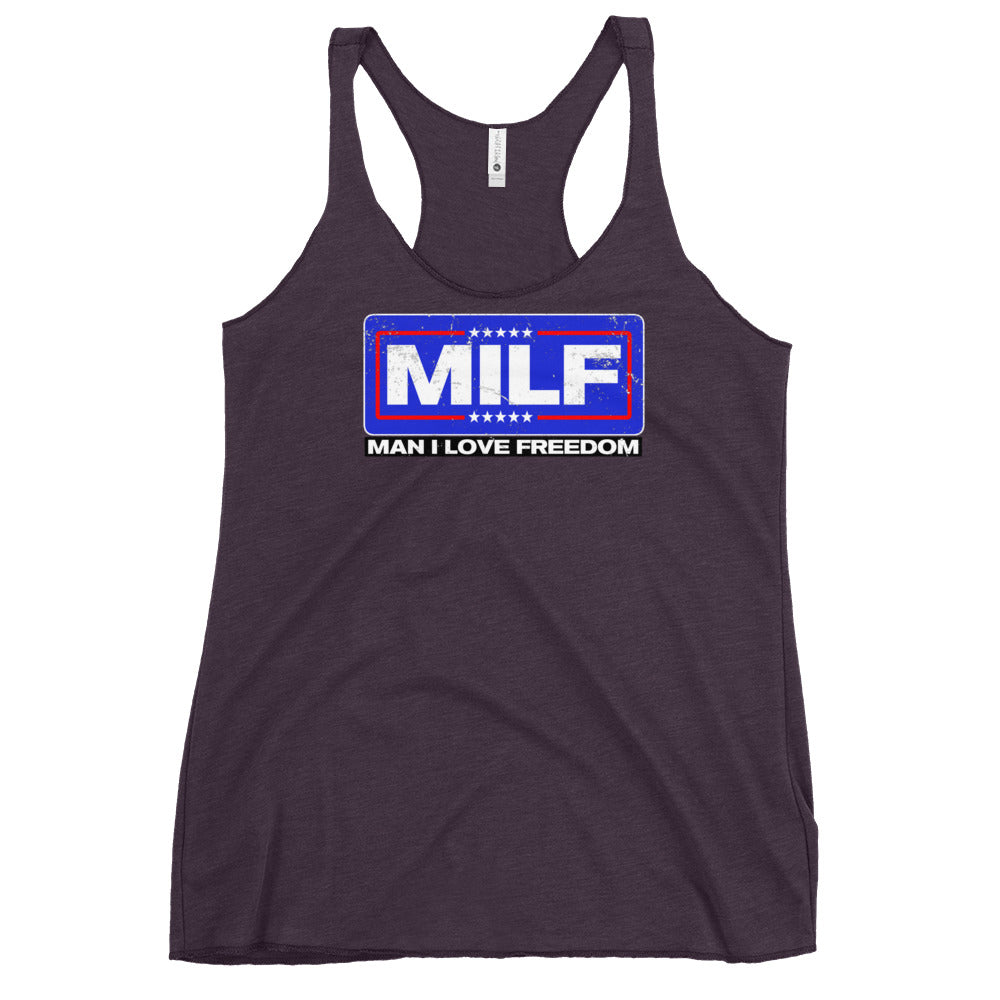 MILF Women's Racerback Tank