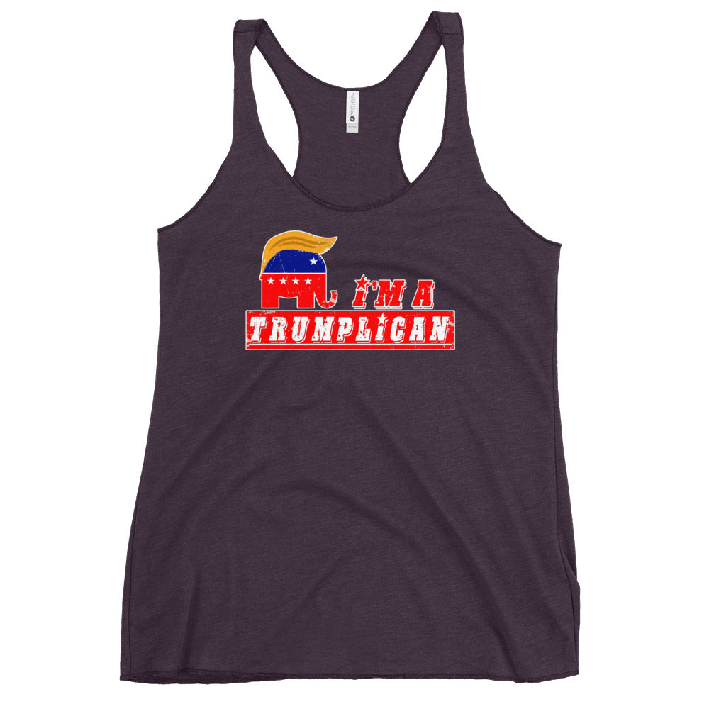 TRUMPLICAN Women's Racerback Tank