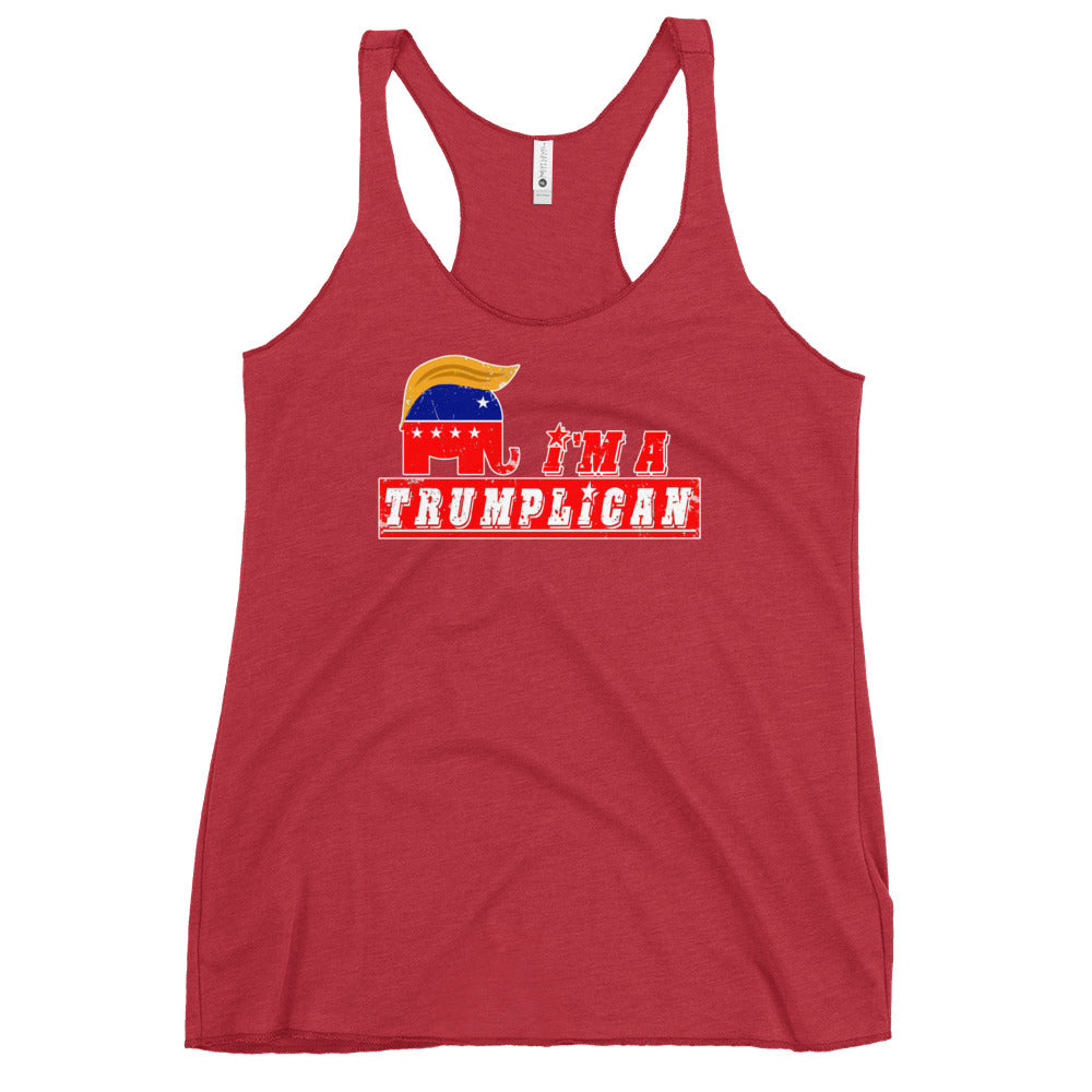 TRUMPLICAN Women's Racerback Tank