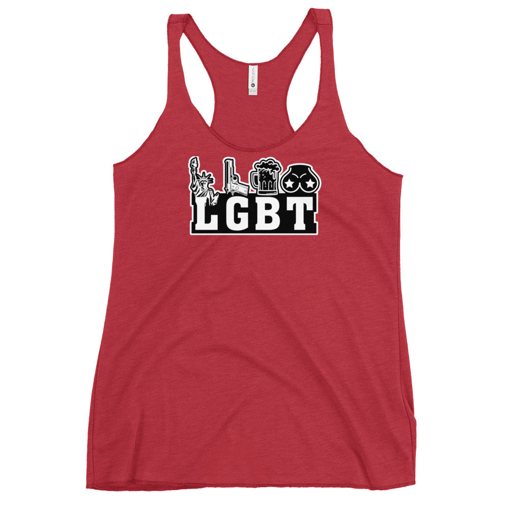 LGBT Women's Racerback Tank