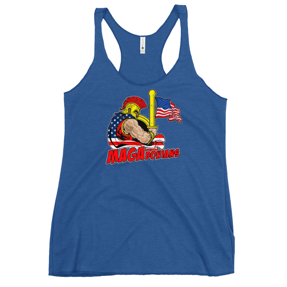 MAGAdonians Women's Racerback Tank