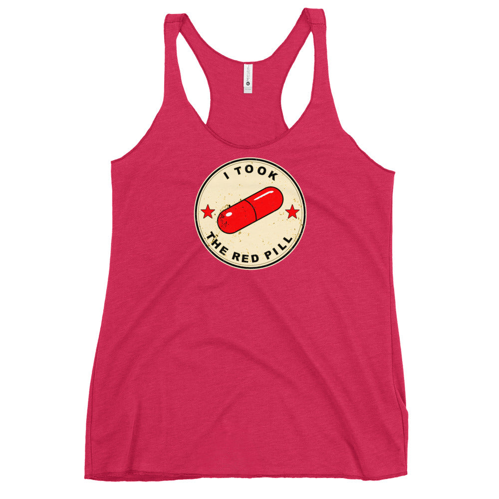 I Took The Red Pill Women's Racerback Tank