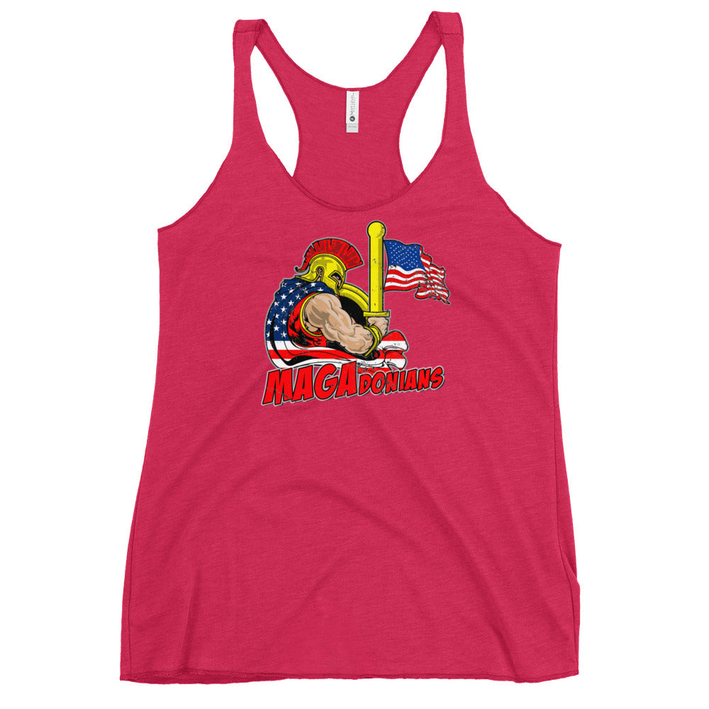 MAGAdonians Women's Racerback Tank