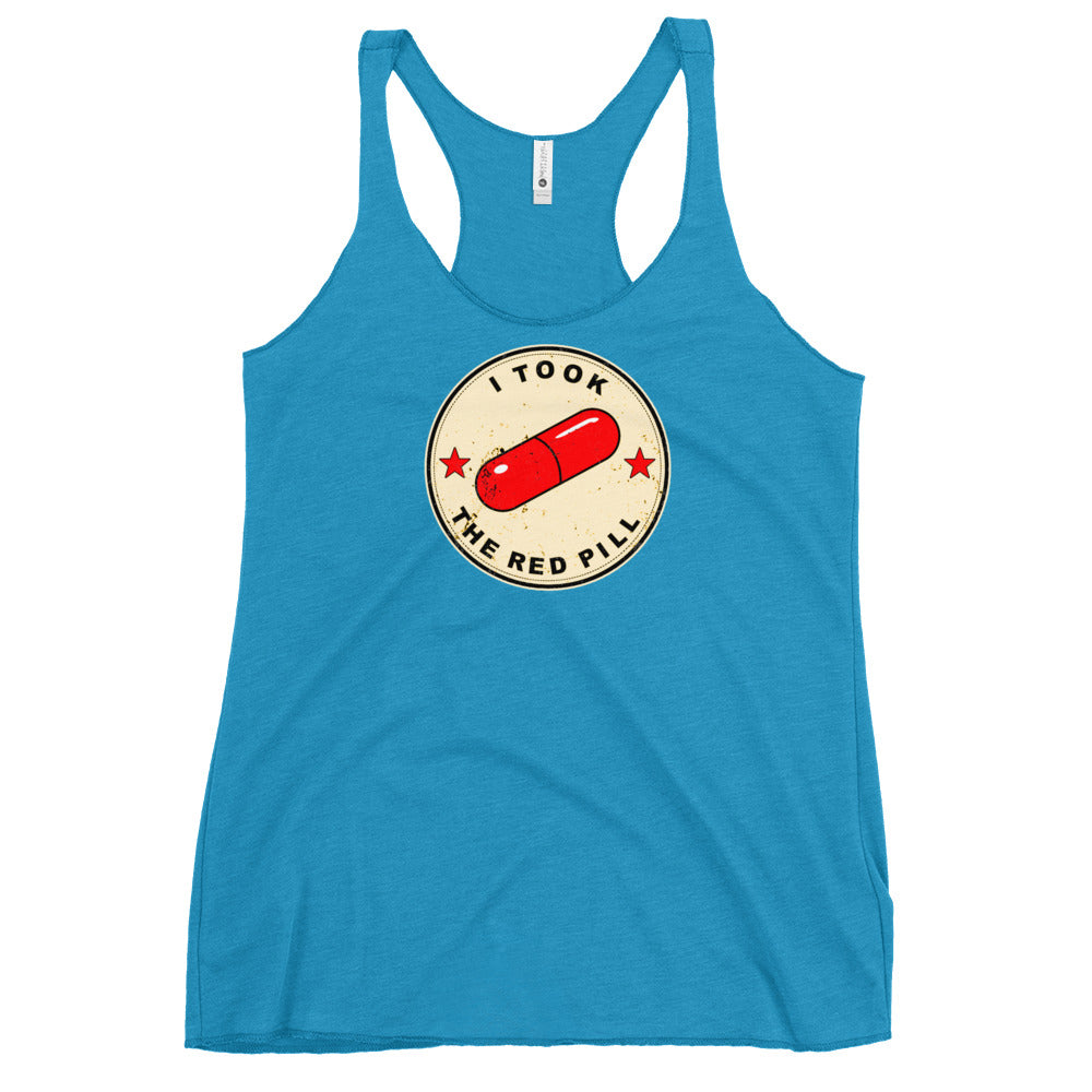 I Took The Red Pill Women's Racerback Tank