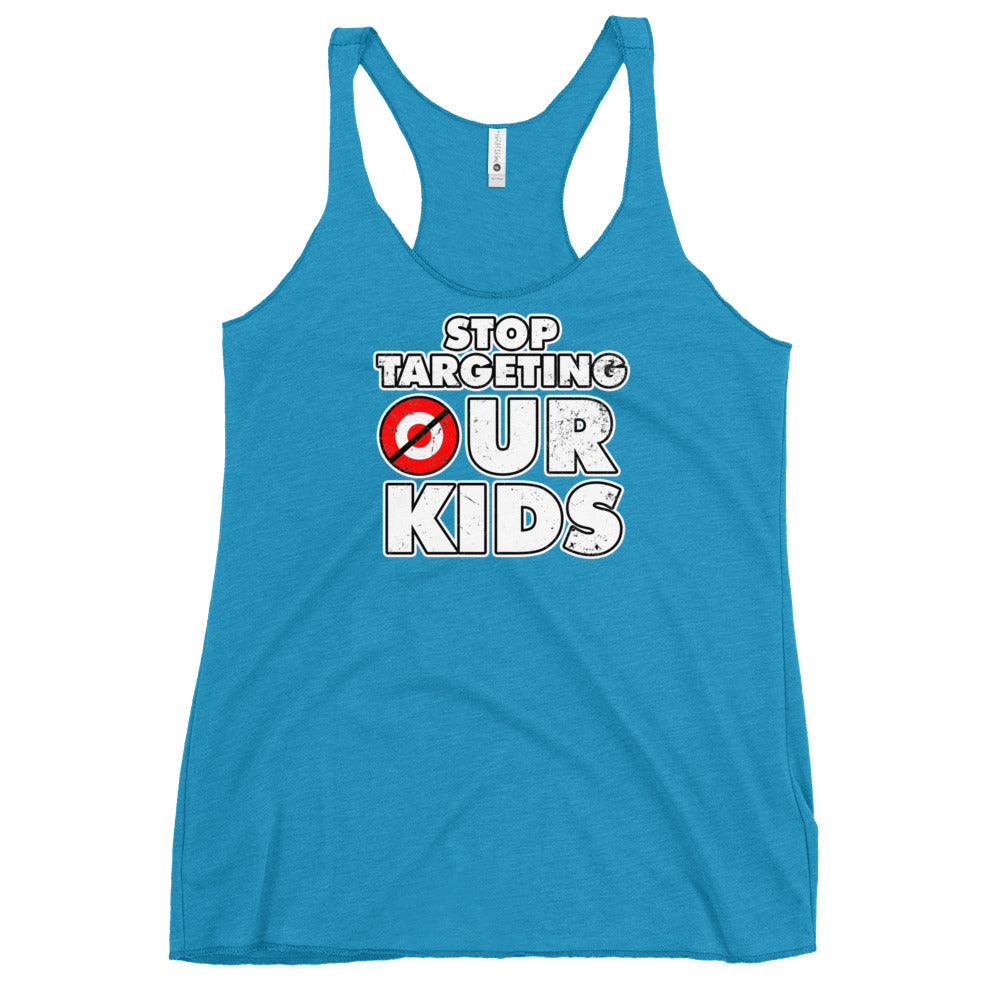 Stop Targeting Women's Racerback Tank