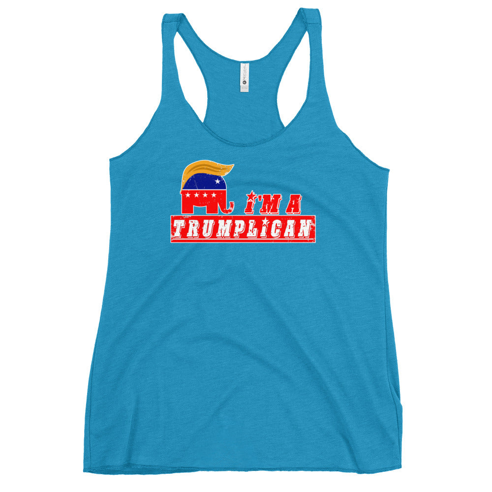 TRUMPLICAN Women's Racerback Tank