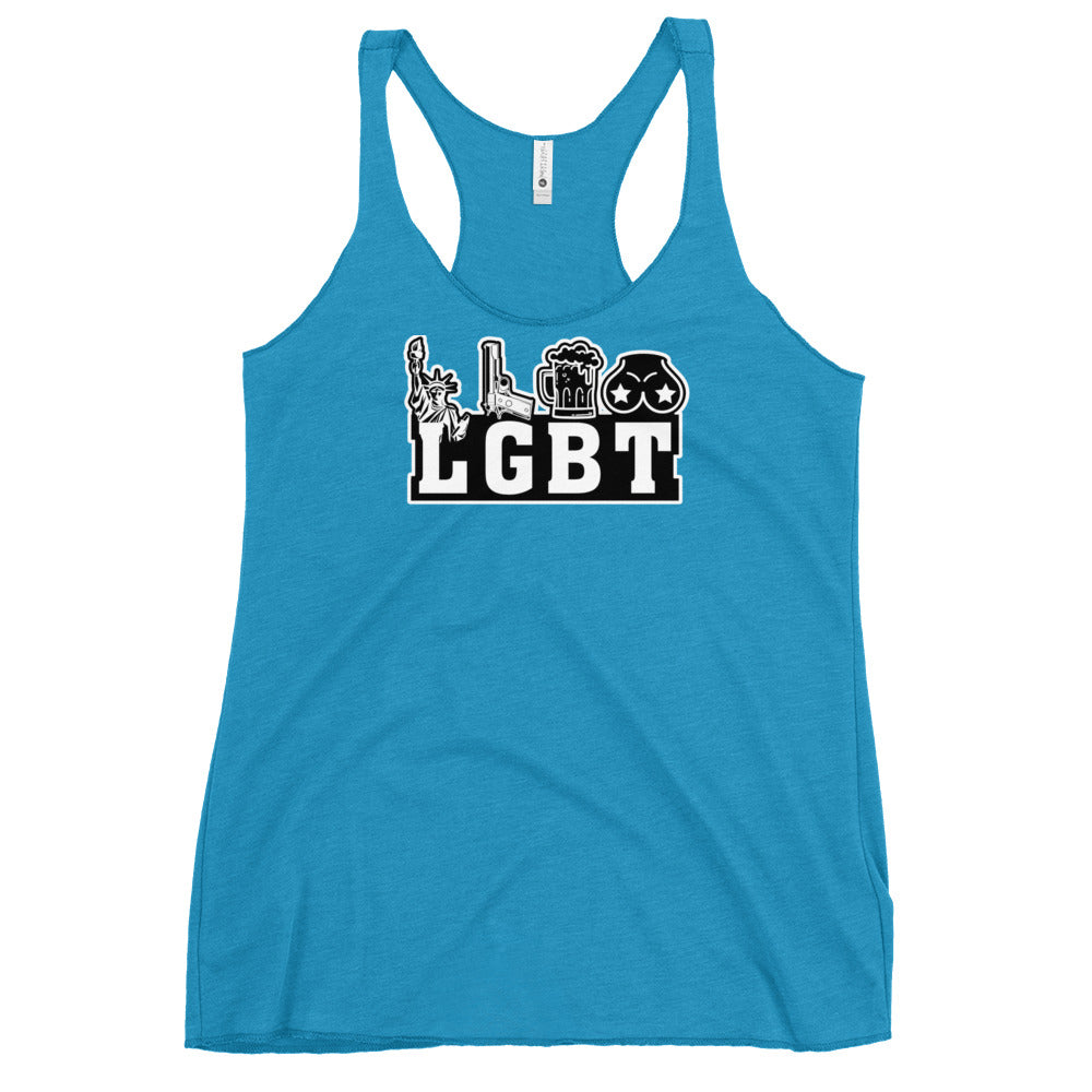 LGBT Women's Racerback Tank