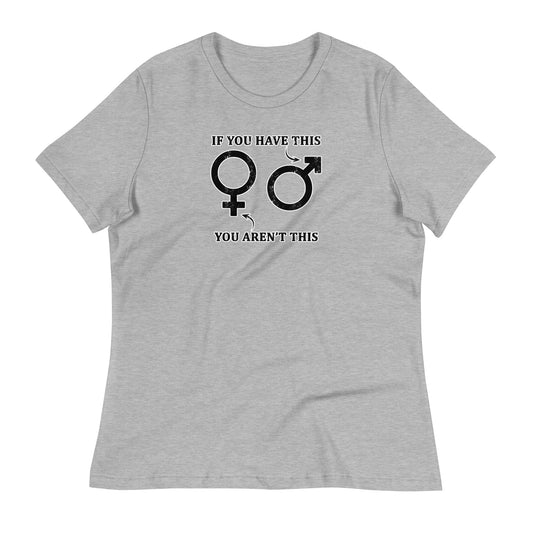 If You Have This, You Aren't This Women's Relaxed T-Shirt