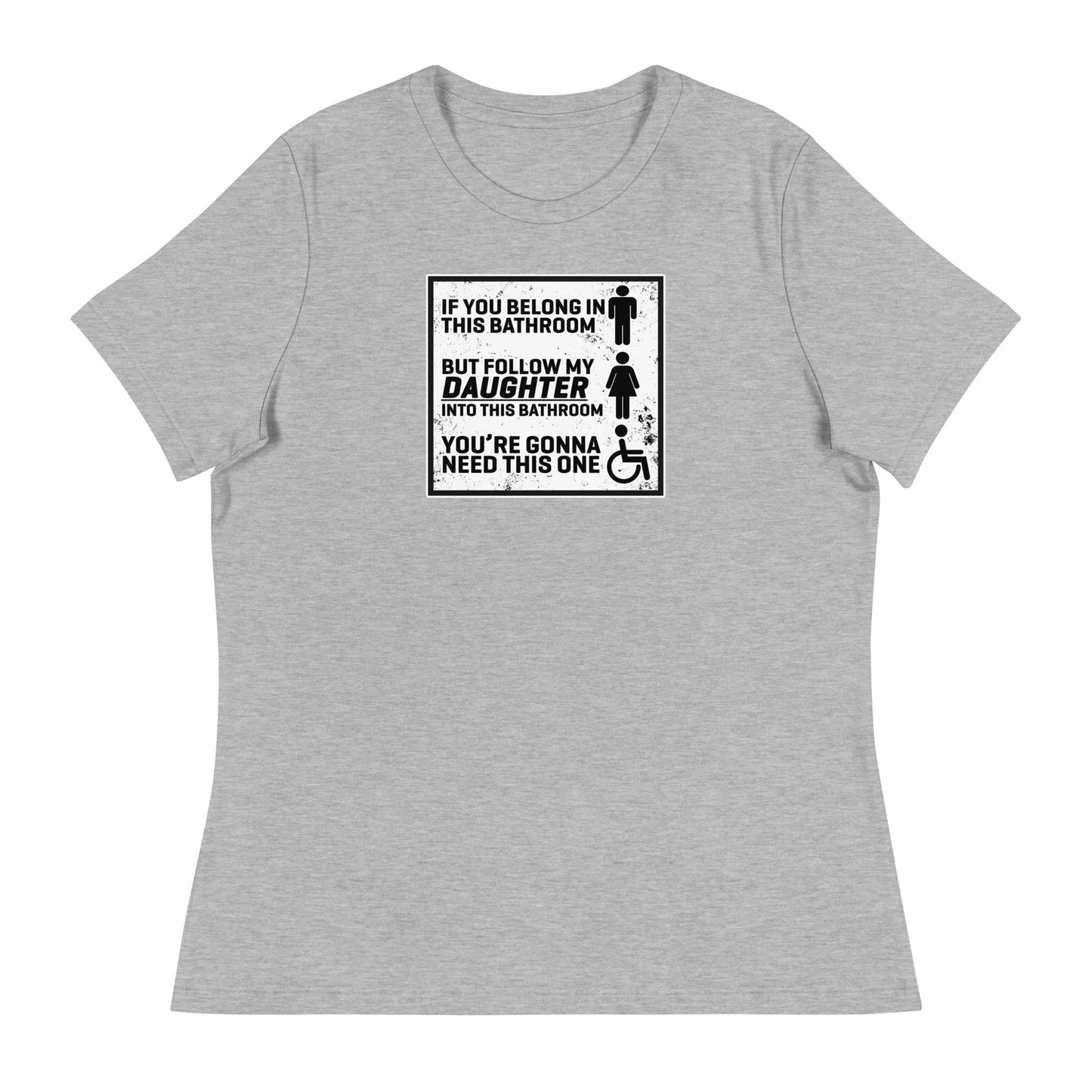 BATHROOMS Women's Relaxed T-Shirt