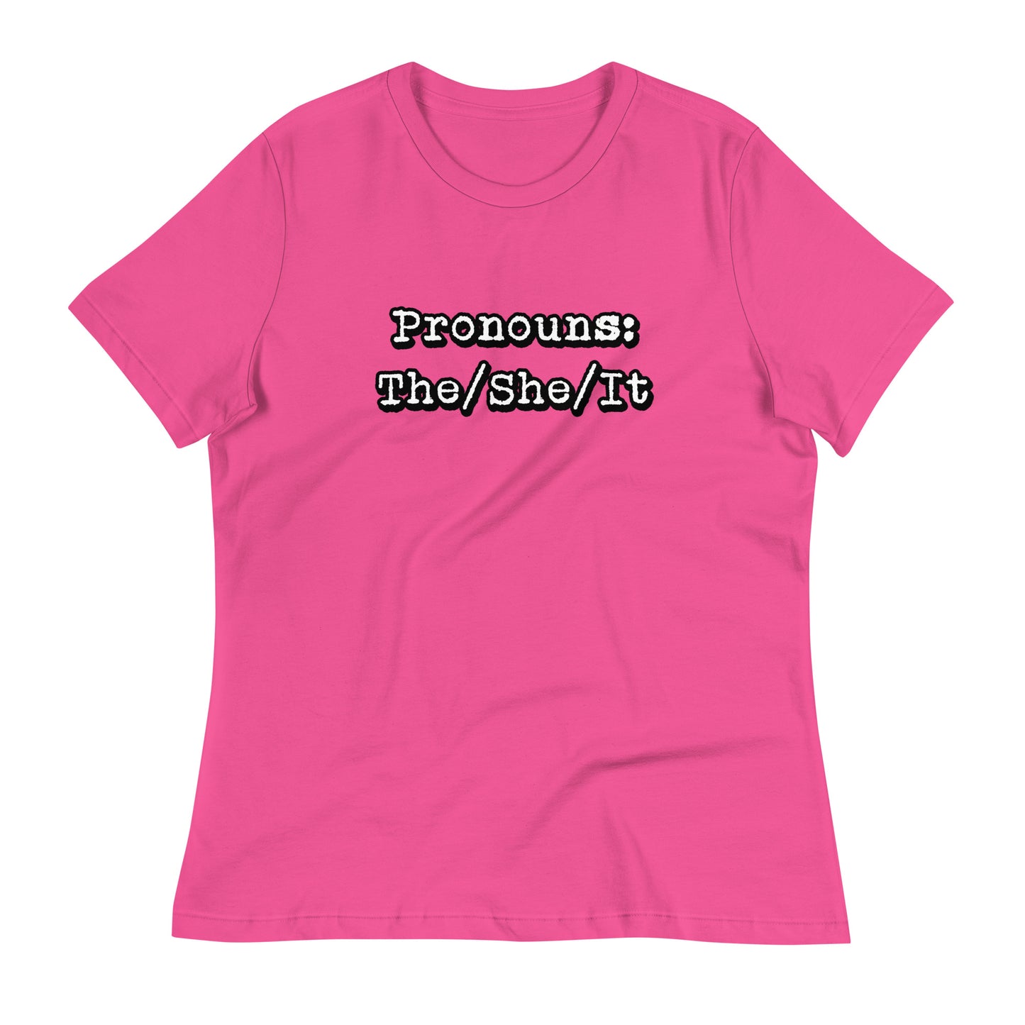 Pronouns The/She/It Women's Relaxed T-Shirt