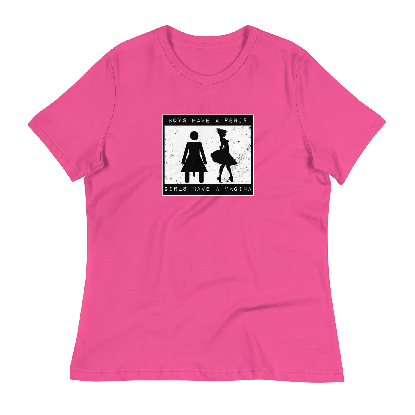 Boys Have a Penis Girls Have a Vagina Women's Relaxed T-Shirt