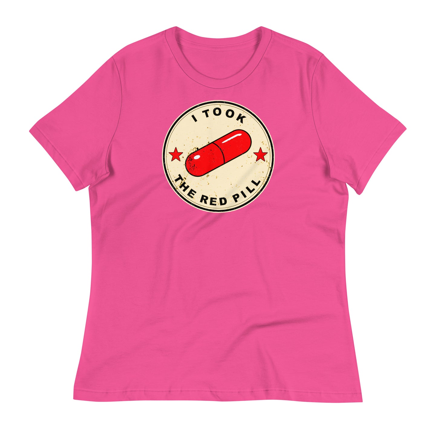 I Took The Red Pill Women's Relaxed T-Shirt